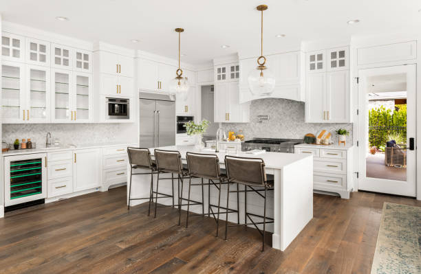 LVP kitchen floor Oak Park